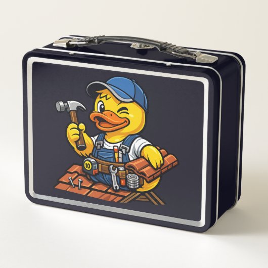 Rubber Eend Dakdekker (Achterkant)