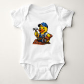 Rubber Eend Dakdekker Romper (Voorkant)