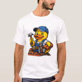 Rubber Eend Dakdekker T-shirt (Voorkant)