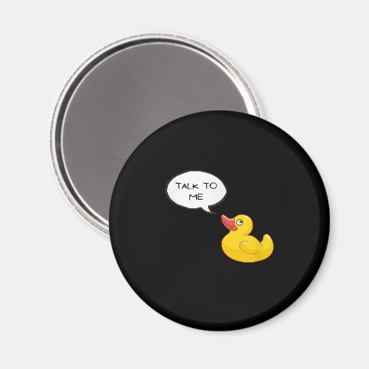 Rubber Eend Debugging Magneet (Voorkant / Achterkant)