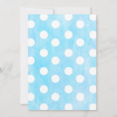 Rubber Eend Eerste Verjaardag Uitnodigingen (Achterkant)