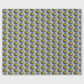 Rubber Eend Elektricien Cadeaupapier (Vlak)