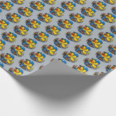Rubber Eend Elektricien Cadeaupapier (Hoek)