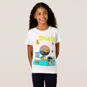 Rubber eend en eendje voor kinderen t-shirt (Voorkant volledig)
