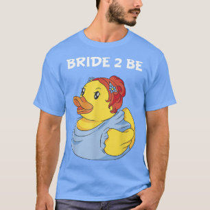 Rubber Eend Feest Meisjes Hen Nacht Kostuum Bruid T-shirt