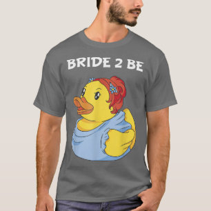 Rubber Eend Feest Meisjes Hen Nacht Kostuum Bruid T-shirt