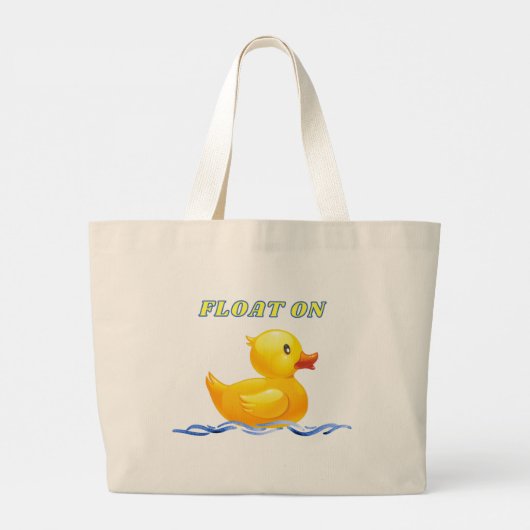 Rubber Eend | Float On Jumbo Tas (Achterkant)