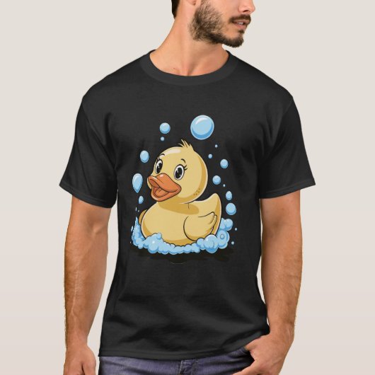 Rubber Eend Geel Bad Eend T-shirt (Voorkant)