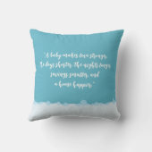 Rubber Eend Geslacht Neutraal Nieuwe Geboorte Stat Kussen (Achterkant)