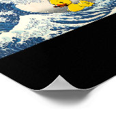 Rubber Eend Grote Golf Cute Ducky Duckie Mannen Vr Poster (Hoek)