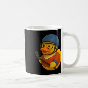 Rubber Eend IJshockeyspeler Ducky Duckie Mannen Vr Koffiemok