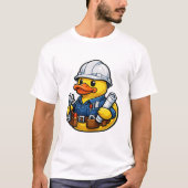 Rubber Eend Ingenieur T-shirt (Voorkant)