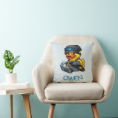 Rubber Eend Lasser Kussen (Stoel)