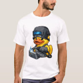 Rubber Eend Lasser T-shirt (Voorkant)