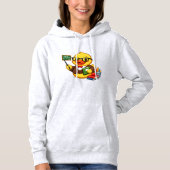 Rubber Eend Leraar Hoodie (Voorkant)
