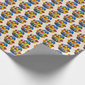 Rubber Eend Loodgieter Cadeaupapier (Hoek)