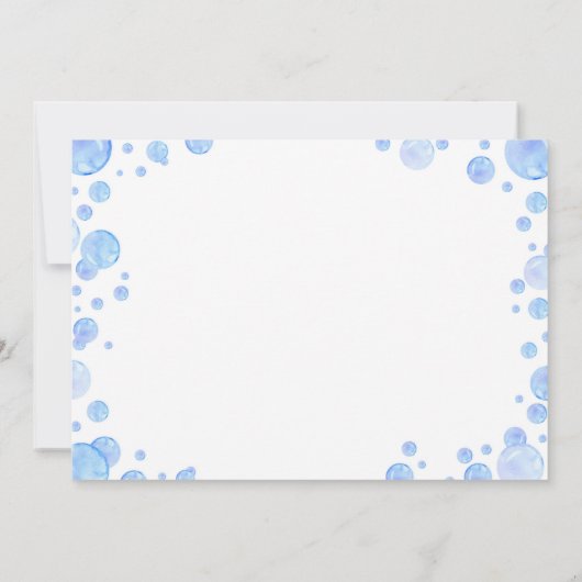 Rubber eend meisje verjaardag foto dank u kaart (Achterkant)