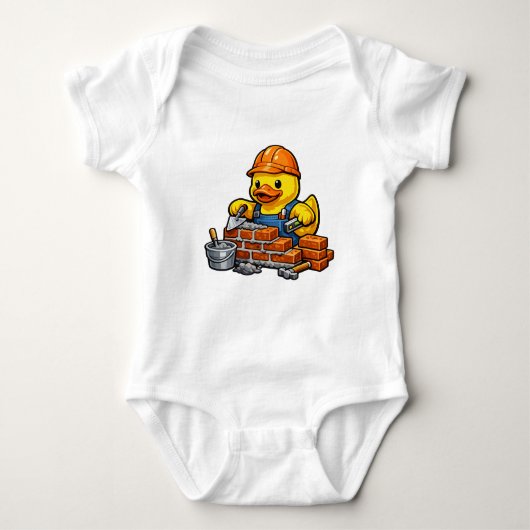 Rubber Eend Metselaar Romper (Voorkant)