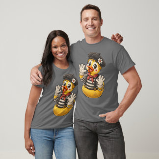 Rubber Eend Mime Vintage Editie T-shirt