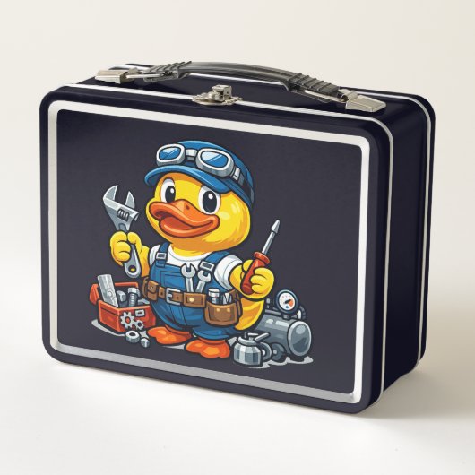 Rubber Eend Monteur (Voorkant)