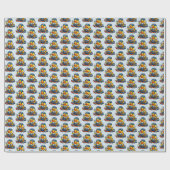Rubber Eend Monteur Cadeaupapier (Vlak)