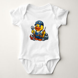 Rubber Eend Monteur Romper