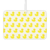 Rubber eend patroon auto luchtverfrisser (Voorkant)