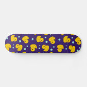 Rubber Eend Patroon Persoonlijk Skateboard (Horizontaal)