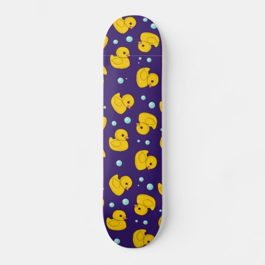 Rubber Eend Patroon Persoonlijk Skateboard (Voorkant)