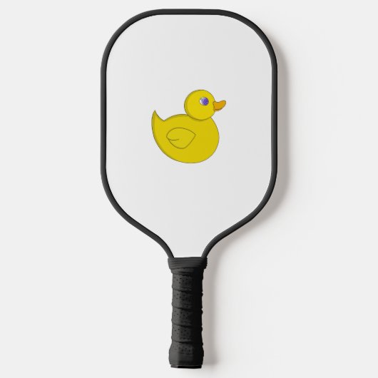 Rubber Eend Pickleball Paddle (Achterkant)