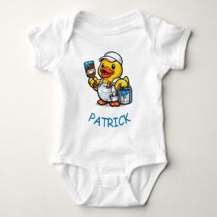 Rubber Eend Schilder Romper