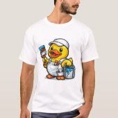 Rubber Eend Schilder T-shirt (Voorkant)