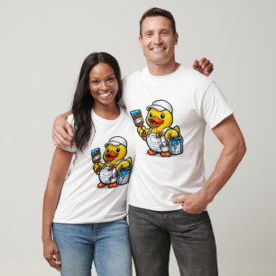 Rubber Eend Schilder T-shirt