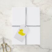 Rubber Eend Schildering Illustratie Cadeaubijslage Cadeaulabel (Met Touw)