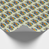Rubber Eend Schoonmaker Cadeaupapier (Hoek)