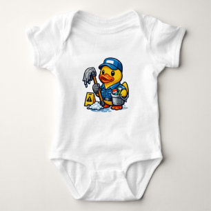 Rubber Eend Schoonmaker Romper