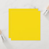 Rubber Eend Speelgoed Geel Herfst Herfst Effen Kle Kaart (Voorkant / Achterkant in situ)