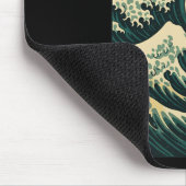 Rubber Eend Surfen Japans _2 Muismat (Hoek)