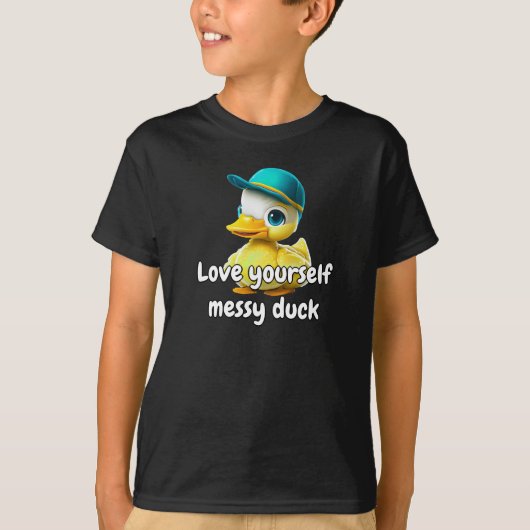 Rubber Eend T-shirt Leuk Cool Uniek Best Stijlvol  (Voorkant)