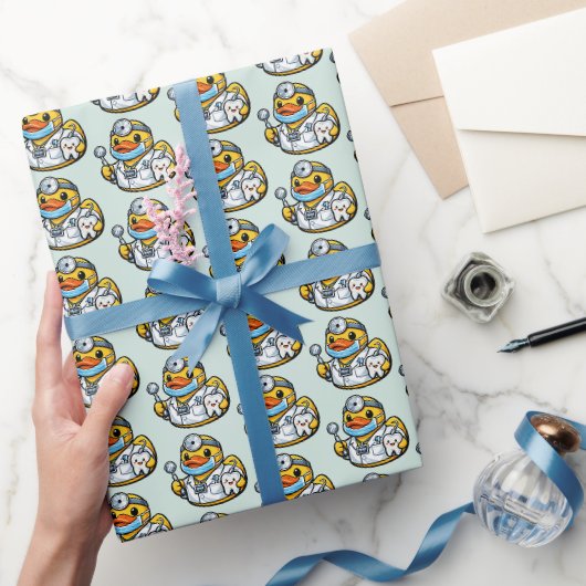 Rubber Eend Tandarts Cadeaupapier (Geschenken)