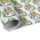 Rubber Eend Tandarts Cadeaupapier (Rol Hoek)