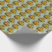 Rubber Eend Timmerman Cadeaupapier (Hoek)