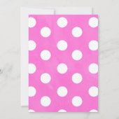 Rubber Eend Verjaardag uitnodigingen Meisje (Achterkant)