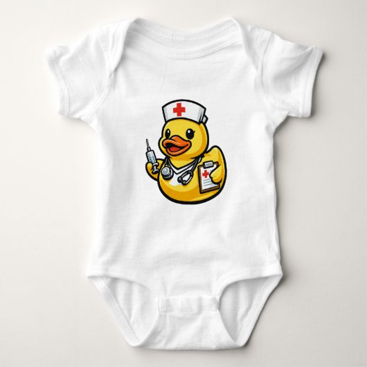 Rubber Eend Verpleegster Romper (Voorkant)