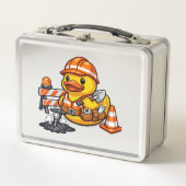 Rubber Eend Wegenwerker (Voorkant)