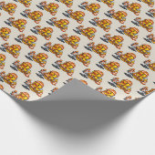 Rubber Eend Wegenwerker Cadeaupapier (Hoek)