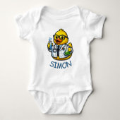 Rubber Eend Wetenschapper Romper (Voorkant)