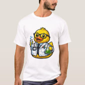 Rubber Eend Wetenschapper T-shirt (Voorkant)