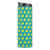 Rubber eendekuiken patroon tumbler thermosbeker (Geroteerd rechts)