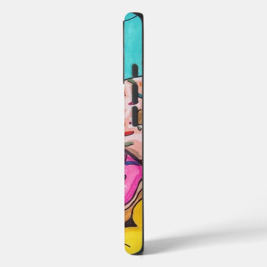 Rubber eenden en donuts i Phone Case (Achterkant / Links)